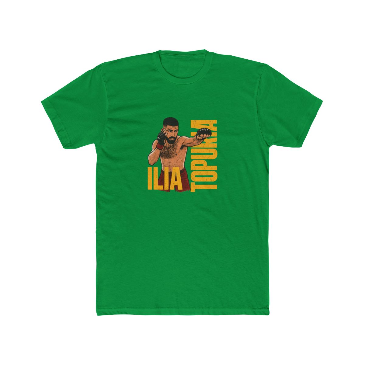 Ilia Topuria Knockout Punch UFC T-Shirt - alternate angle 3, merchandise