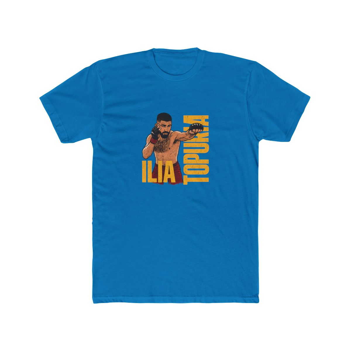 Ilia Topuria Knockout Punch UFC T-Shirt - alternate angle 5, merchandise