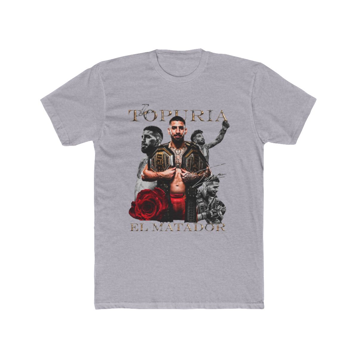 Ilia Topuria Freedom 250 T Shirt - alternate angle 5, merchandise