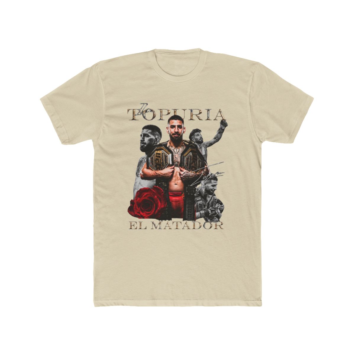 Ilia Topuria Freedom 250 T Shirt - alternate angle 4, merchandise