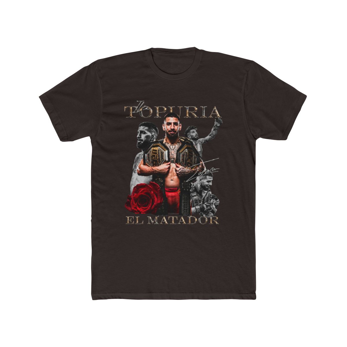 Ilia Topuria Freedom 250 T Shirt - alternate angle 3, merchandise