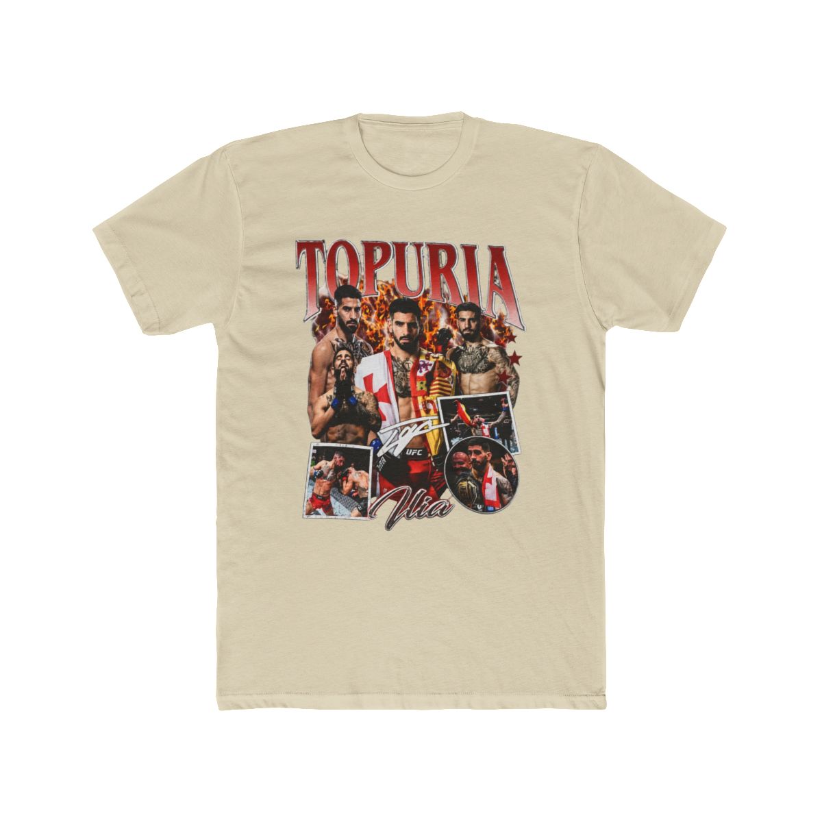 Ilia Topuria El Matador Signature T Shirt - alternate angle 5, merchandise