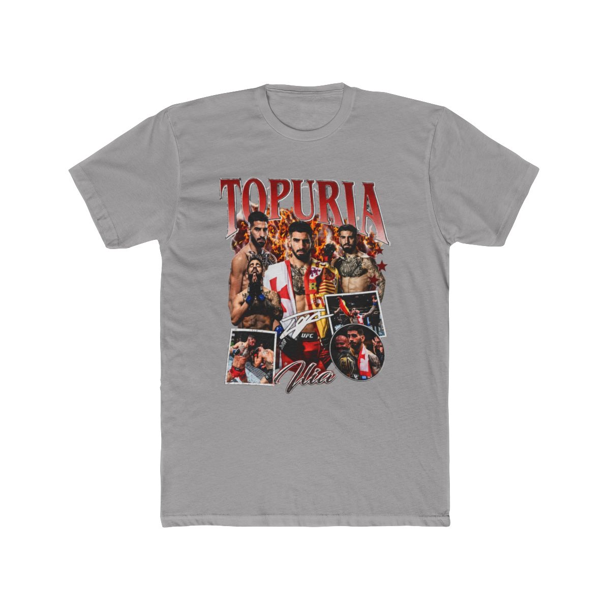 Ilia Topuria El Matador Signature T Shirt - alternate angle 3, merchandise