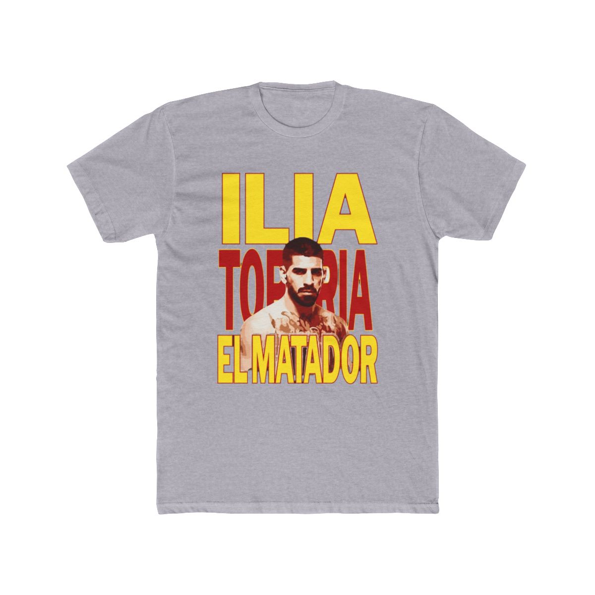 Ilia Topuria El Matador Fan MMA Art T Shirt - alternate angle 4, merchandise