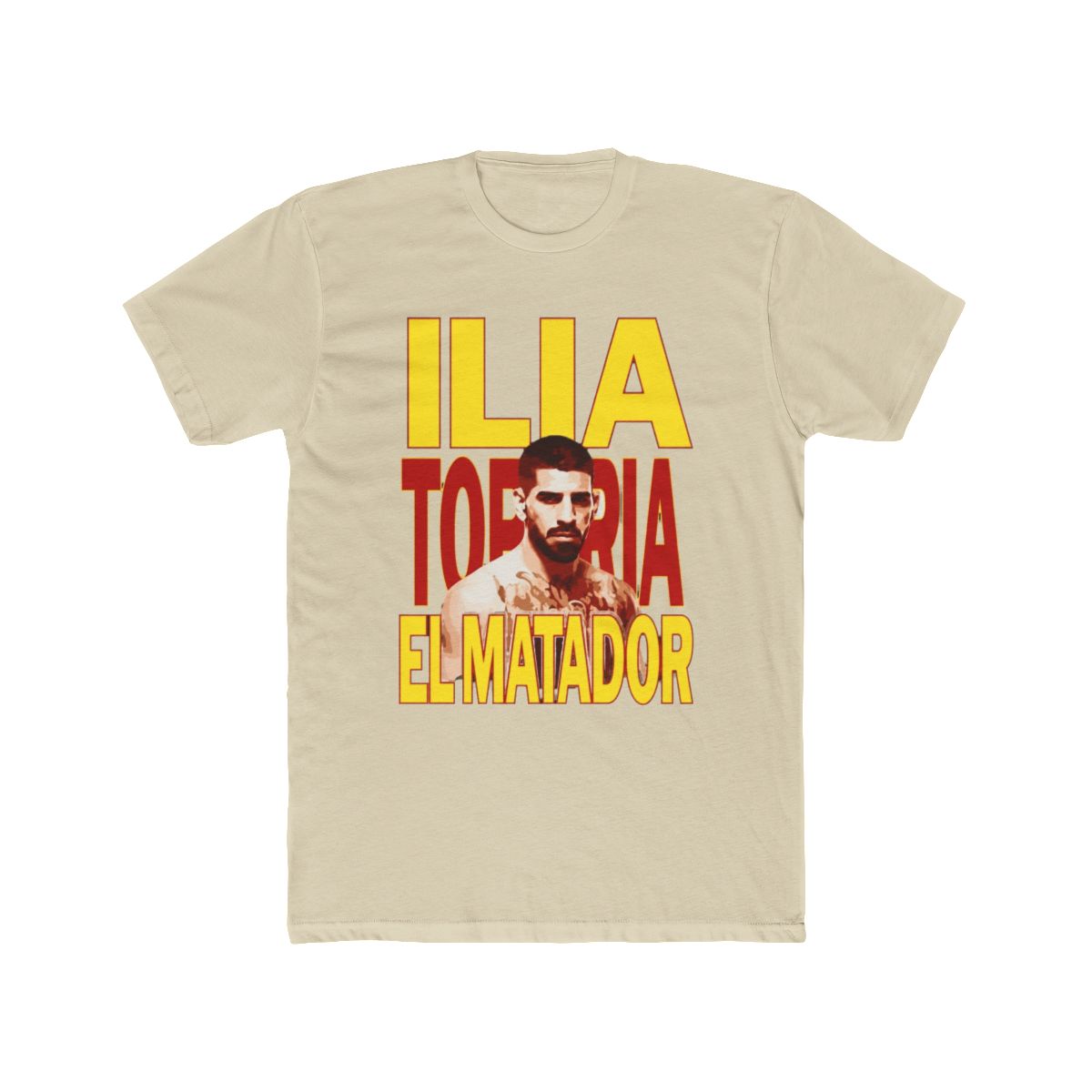 Ilia Topuria El Matador Fan MMA Art T Shirt - alternate angle 3, merchandise