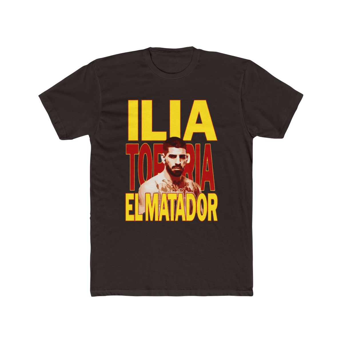 Ilia Topuria El Matador Fan MMA Art T Shirt - alternate angle 2, merchandise