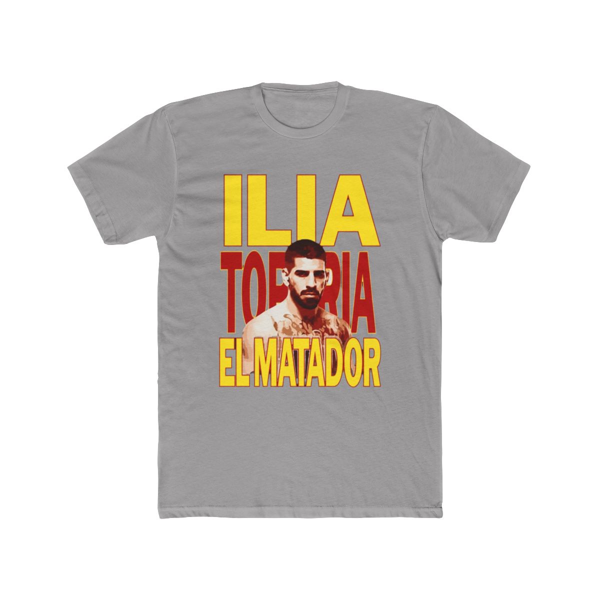 Ilia Topuria El Matador Fan MMA Art T Shirt - alternate angle 2, merchandise