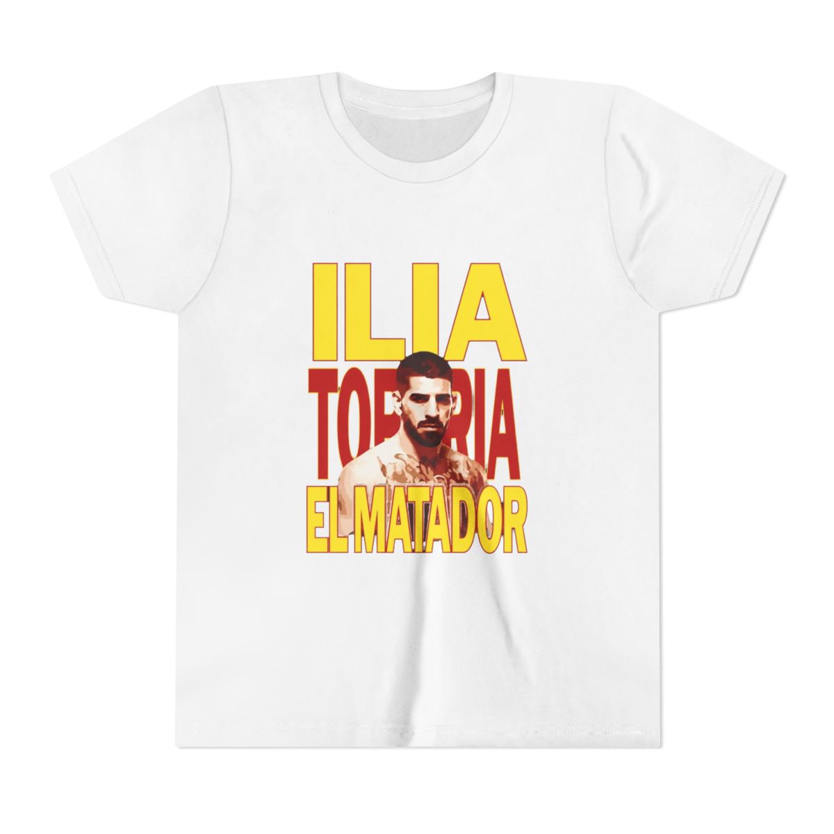Ilia Topuria El Matador Fan MMA Art Kids T Shirt