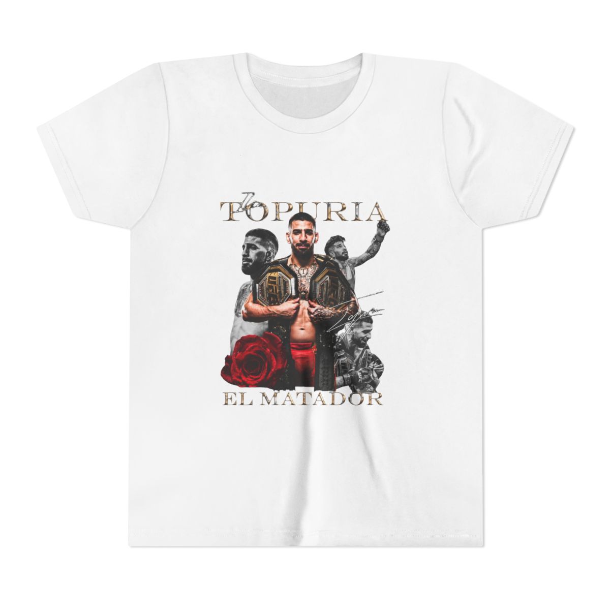Ilia Topuria Freedom 250 Kids T Shirt