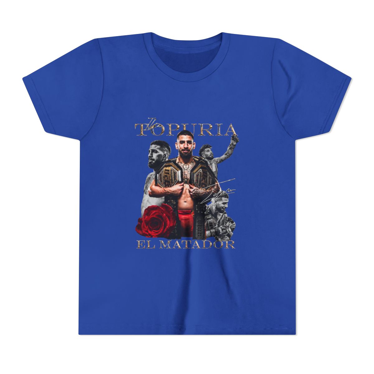Ilia Topuria Freedom 250 Kids T Shirt - Official T-Shirts merchandise