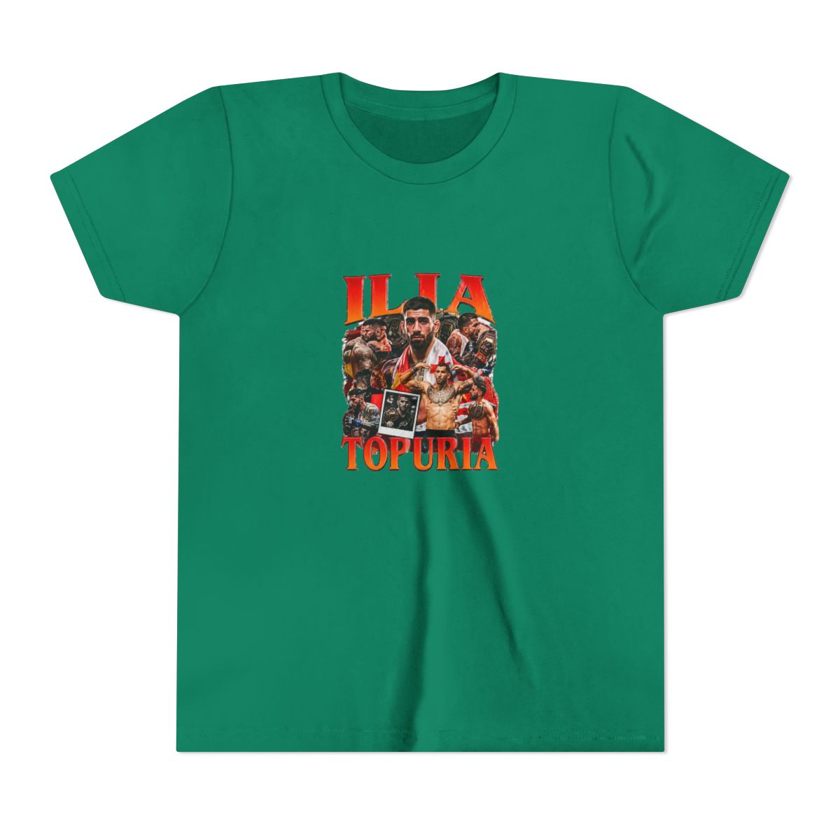 Ilia Topuria "ILIA" Kids Tee - alternate angle 3, merchandise