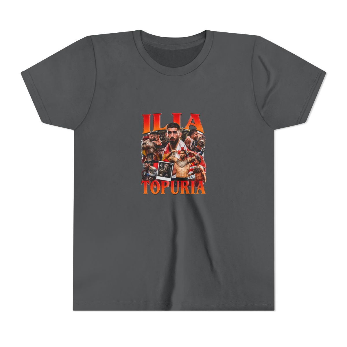 Ilia Topuria "ILIA" Kids Tee - alternate angle 5, merchandise